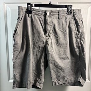 Calvin Klein Jeans Gray Flat Front Shorts